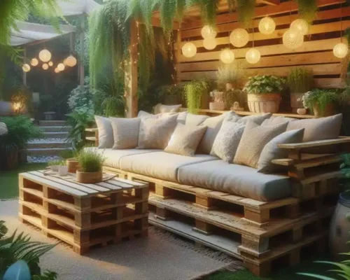 How to Build a DIY Sofa from Pallets