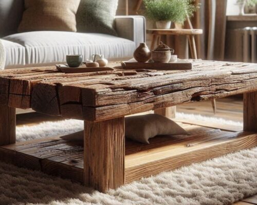 DIY Rustic Coffee Table: Create Your Own Charm