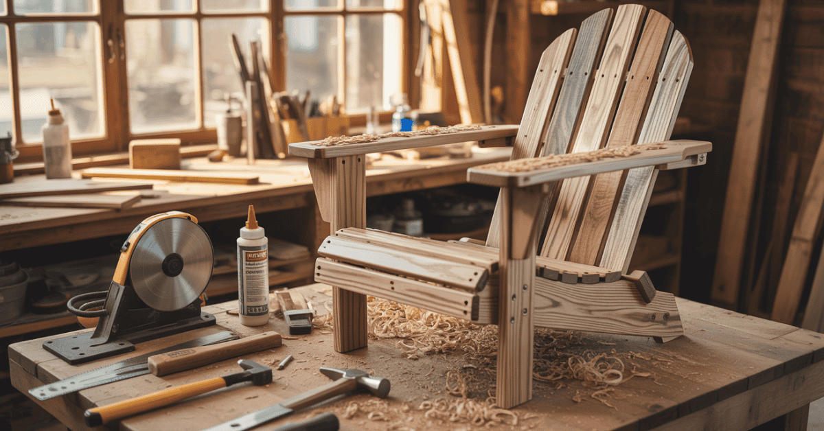 beginner-friendly-diy-adirondack-chair-project-with-tools