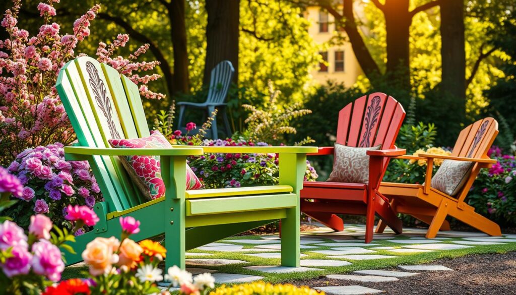 Customizable-Adirondack-chair- plans-for-patio-and-garden