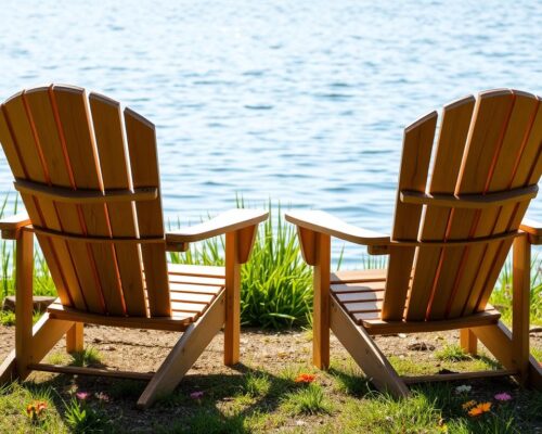 Comfy Foldable Wood Adirondack Chairs for Relaxation