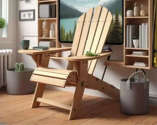 DIY Foldable Adirondack Chair Plans: Easy & Stylish