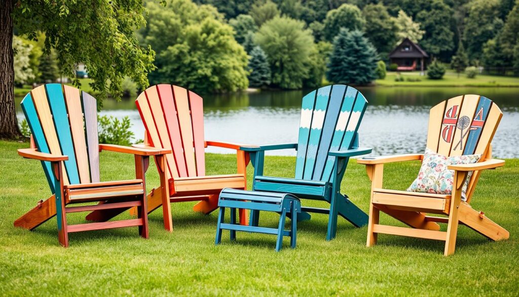 Space-saving-folded-adirondack-chair-storage