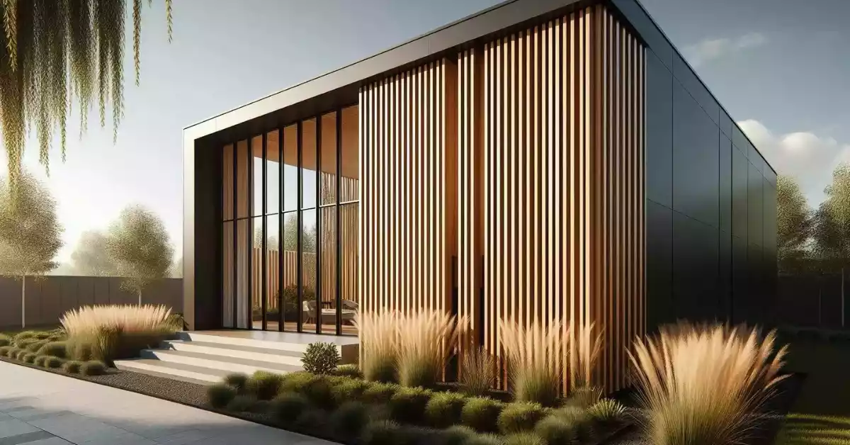 You are currently viewing Vertical Wood Slat Wall Exterior: Modern Home Design