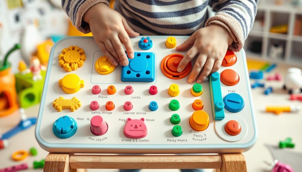 Engaging-toddler-activity-board
