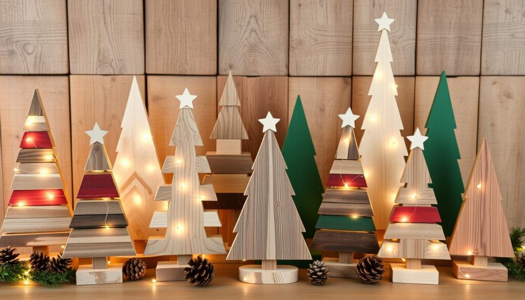 Modern-wooden-christmas-decor