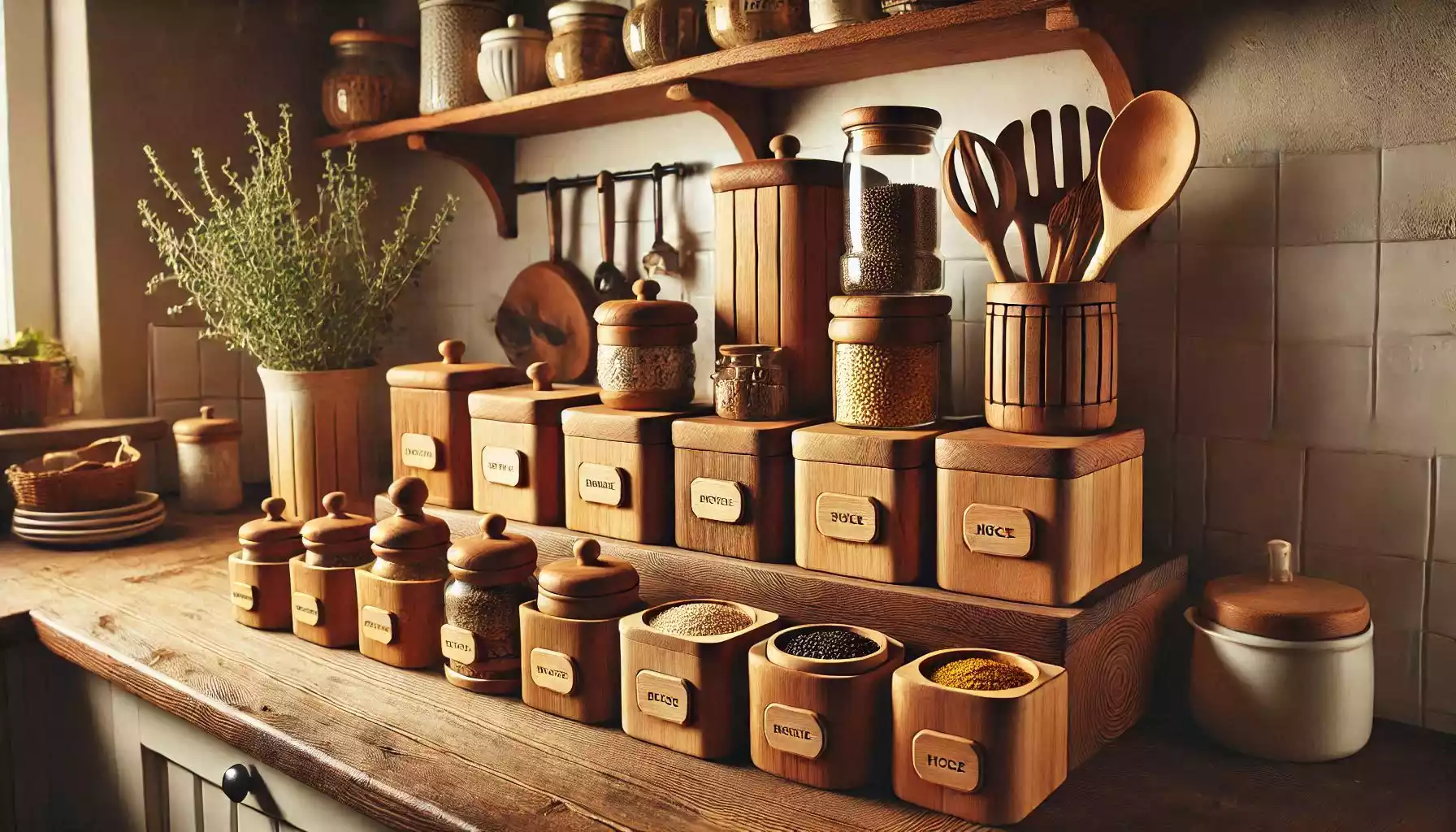 You are currently viewing DIY Wooden Containers for Kitchen: Step-by-Step Guide