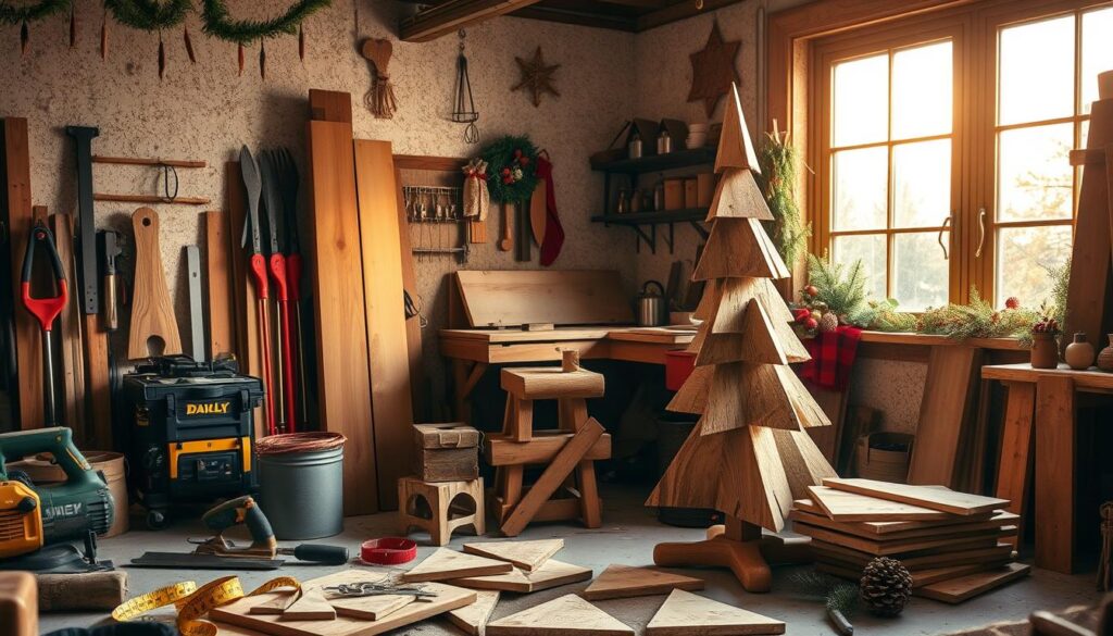 diy-wooden-christmas-tree-for-small-spaces
