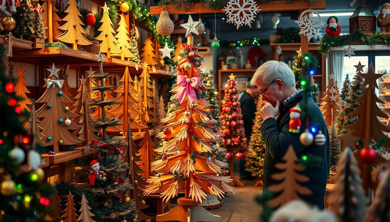 handcrafted-wooden-christmas-tree-with-string-lights
