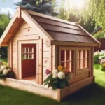 Creative Outdoor DIY Wooden Dog Houses with Custom Features