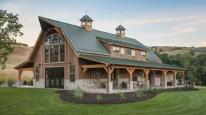 Read more about the article Modern Timber Frame Barn Plans: Combining Rustic Charm with Contemporary Design