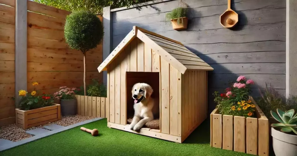 affordable-diy-dog-house-design