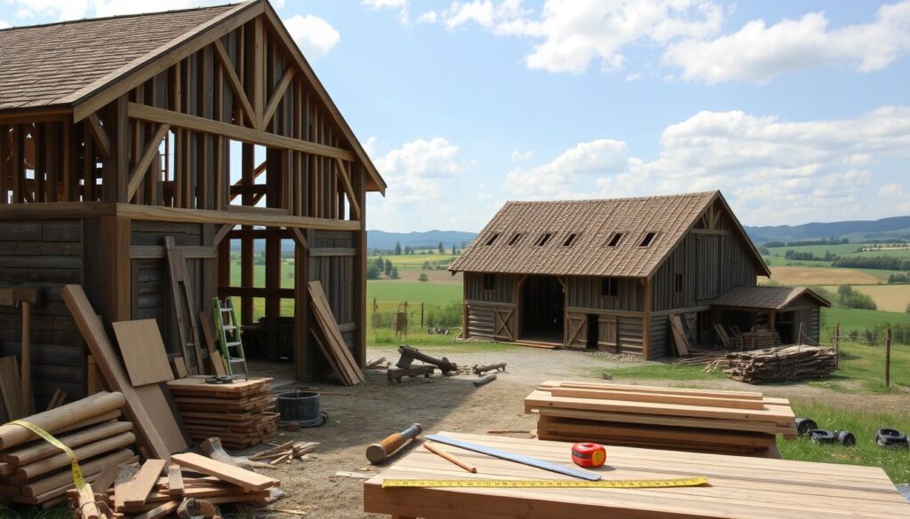 Historic-wooden-barn-construction-tutorial
