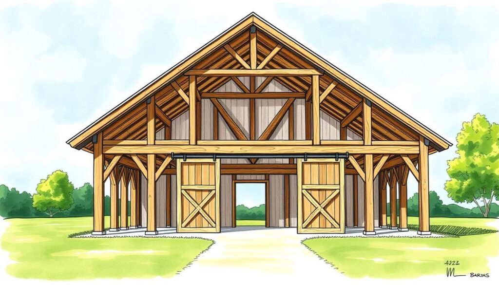 sustainable-timber-frame-barn-architectural-plan
