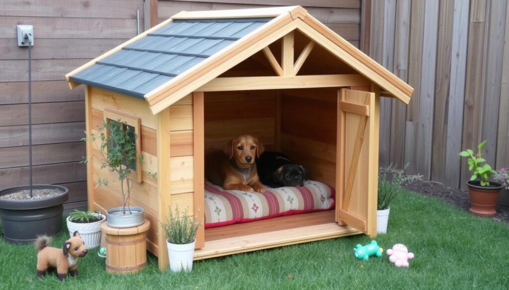 compact-wooden-dog-house-on-a-budget
