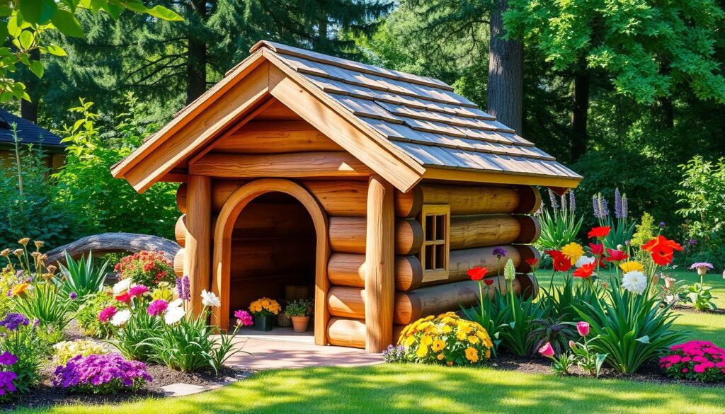 outdoor-dog-house-with-slanted-roof
