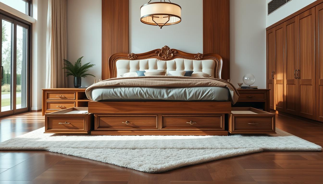 classic-wooden-king-size-bed-blueprint
