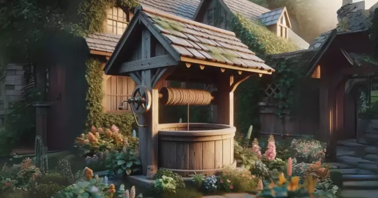 Modern Wooden Wishing Well Designs