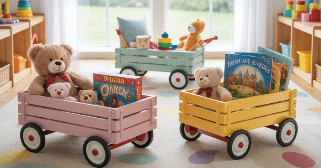 kids-wooden-wagon-with-pull-handle-design