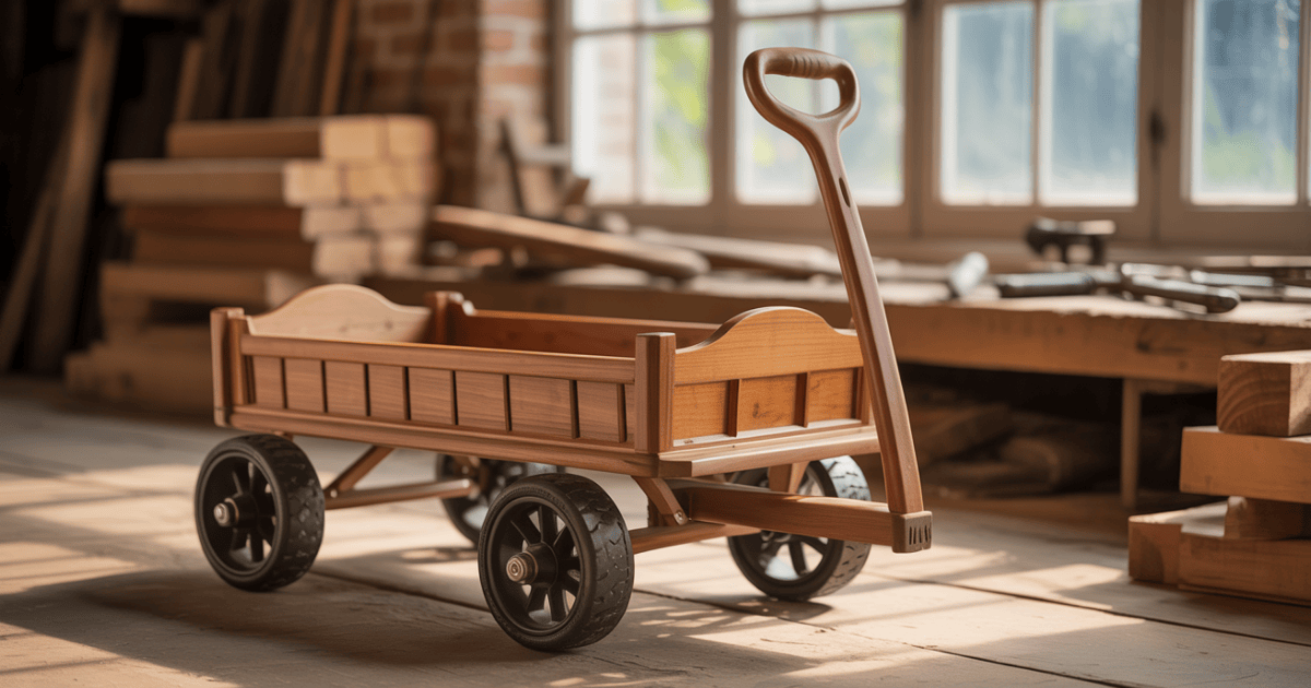 DIY-wooden-wagon-design-completed-project-with-natural-wood-finish