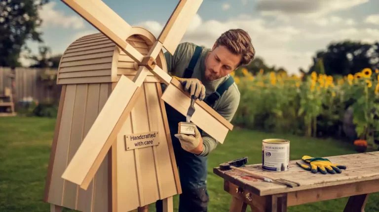 Weatherproof Your DIY Wooden Windmill