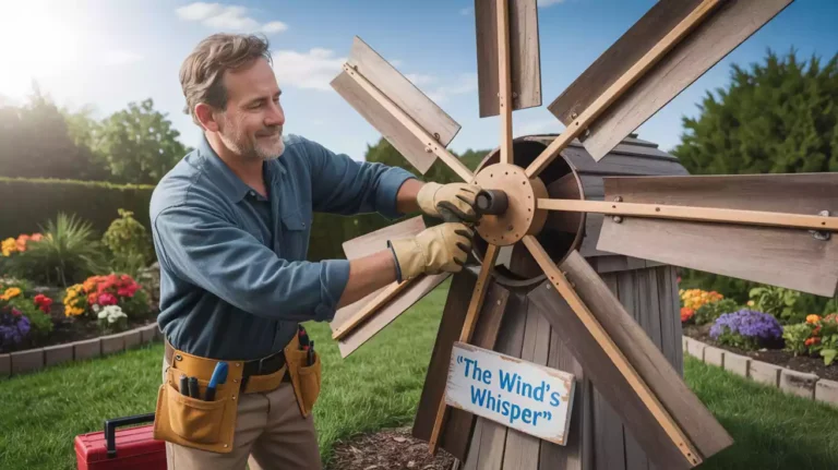 DIY Wooden Windmill Maintenance