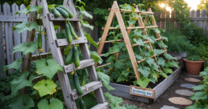 Read more about the article DIY Cucumber Trellis Ideas: 12 Easy Designs That Double Your Harvest