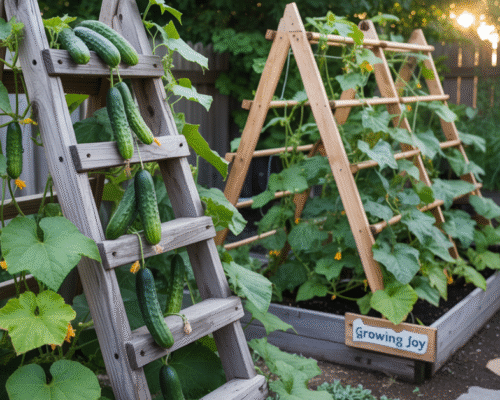 DIY Cucumber Trellis Ideas: 12 Easy Designs That Double Your Harvest