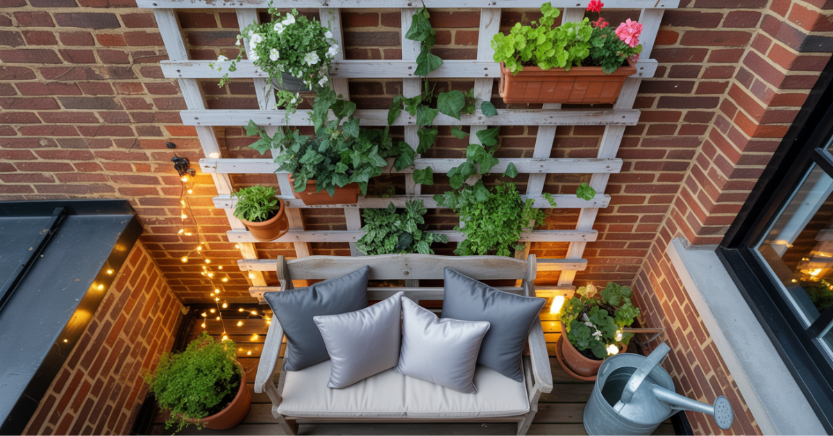 You are currently viewing DIY Trellis Ideas for Small Spaces: 18 Compact Designs for Patios & Balconies