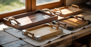 Read more about the article Beginner’s Guide to DIY Wooden Serving Trays (Only 3 Tools Needed)