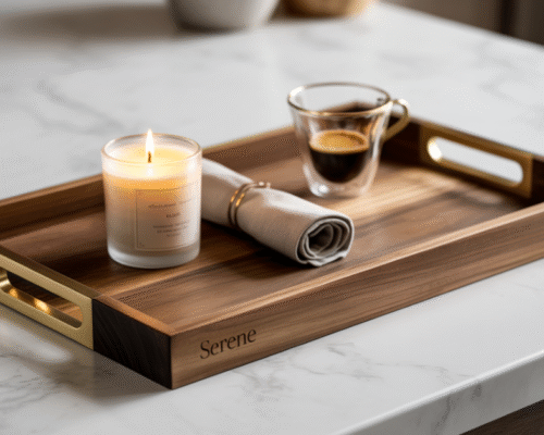 5-Minute DIY Wooden Tray That Looks Expensive