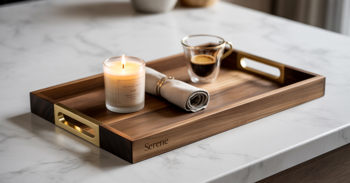 You are currently viewing 5-Minute DIY Wooden Tray That Looks Expensive