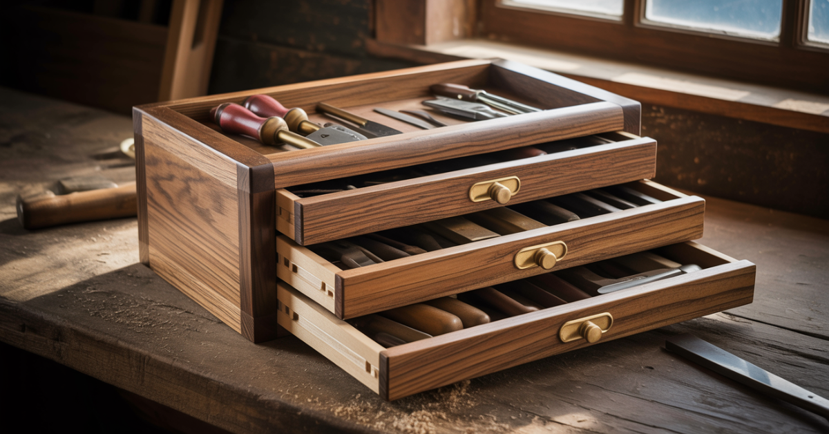 You are currently viewing Wooden Tool Box with Drawers: Organize Your Workshop in Style