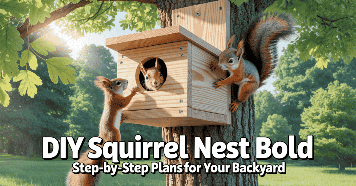 You are currently viewing How to Make a Squirrel Nest Box: Simple DIY Project for Beginners