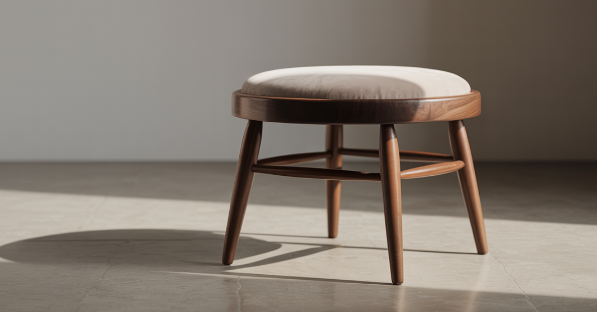 You are currently viewing Mid-Century Modern Wooden Stool Designs: 18 Tapered Leg Projects (Retro2025 Trend)