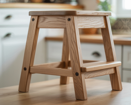 Beginner-Friendly Wooden Step Stool Plans: 3-Hour Weekend Project with Free Templates