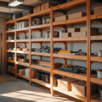 How to Make Adjustable DIY Wooden Shelves for Garage Storage