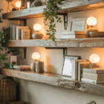 DIY Wooden Shelves with Hidden Brackets: Clean and Modern Shelf Tutorial