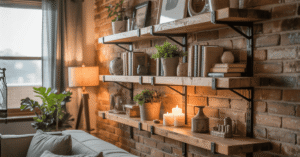 Read more about the article Step-by-Step Tutorial: Rustic DIY Wooden Shelves Using Reclaimed Wood