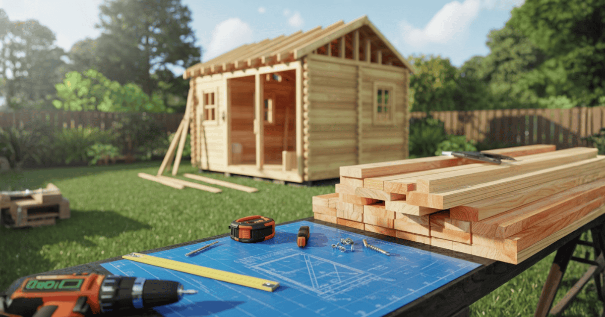 You are currently viewing How to Build a Small Wooden Outdoor Shed (Beginner-Friendly DIY Guide)