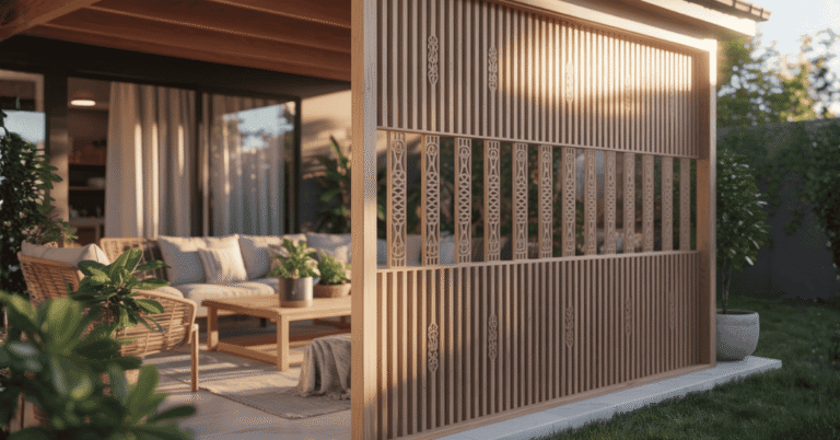 decorative-wooden-privacy-screen-for-your-patio-diy-design