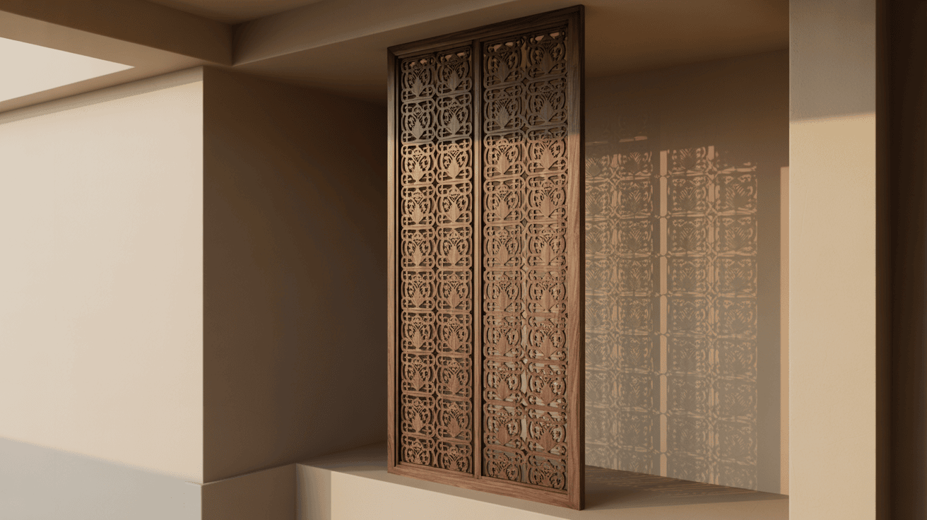 You are currently viewing Step-by-Step Tutorial: Carved Wooden Screen Panels for Walls
