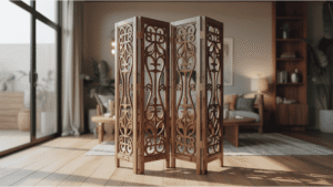 Read more about the article Build a Folding Decorative Wooden Screen (Easy Multi-Panel DIY Guide)