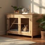 Easy DIY Indoor Rabbit House for Apartments (Small Space Wood Plans)