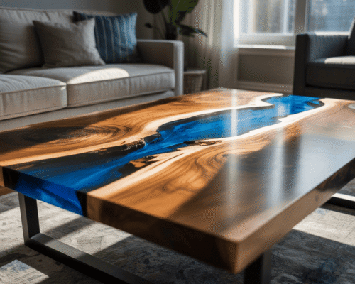 How to Make an Epoxy River Coffee Table: Step-by-Step Beginner Guide