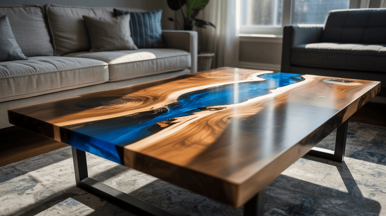 You are currently viewing How to Make an Epoxy River Coffee Table: Step-by-Step Beginner Guide