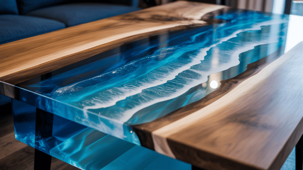 How to Make an Ocean Wave Epoxy Table: Stunning Resin Effect Tutorial