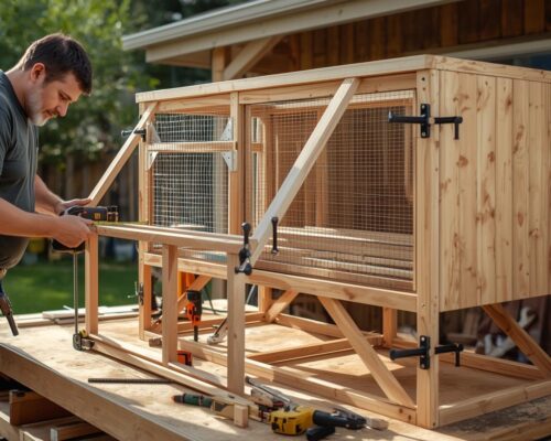 How to Build a Large Rabbit House for Multiple Rabbits (Spacious Wood Plan)