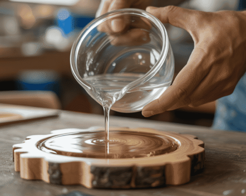 Craft Gorgeous Epoxy Resin Coasters with Wood