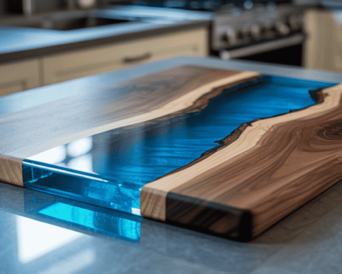 How to Make an Epoxy Resin Cutting Board With Wood
